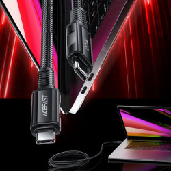 Cablu Acefast USB Tip C - USB Tip C 2m, 100W (20V / 5A) negru (C4-03 Negru) - Img 2