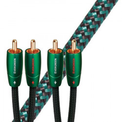 Cablu audio 2RCA - 2RCA AudioQuest Evergreen 0.6m