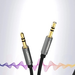 Cablu audio Ugreen AV119 10737 mini jack 3.5mm / mini jack 3.5mm 5m - negru - Img 5