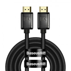 Cablu Baseus High Definition Series HDMI 2.1 8K 3m - negru