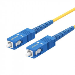 Cablu de fibra optica UGREEN SC / UPC NW131, patchcord, simplex, 3m (albastru)