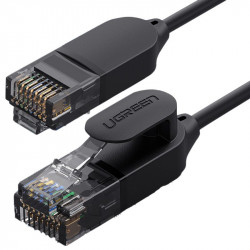 Cablu internet Ugreen Ethernet patchcord RJ45 Cat 6A UTP 1000Mbps 2 m negru (70332)