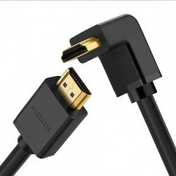 Cablu UGREEN HD103 HDMI la unghi HDMI, 4K, 3m (negru)