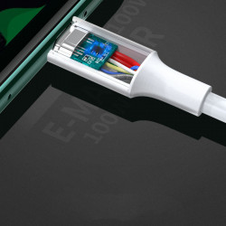 Cablu Ugreen USB Tip C - USB Tip C PD 100W 5A 2m alb (US300) - Img 2