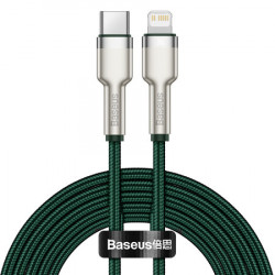 Cablu USB-C Baseus pentru Lightning 2m (verde)