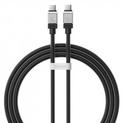 Cablu USB-C la USB-C Baseus CoolPlay, 100 W, 1 m (negru) - Img 2