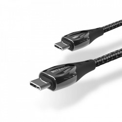 Cablu USB-C la USB-C BlitzWolf BW-FC1, 96W, 5A, 1.8m (negru) - Img 5
