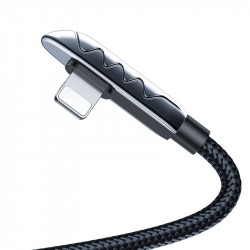 Cablu USB Joyroom - Incarcare Lightning / Transfer de date 2,4A 1,2m Negru (S-1230K3) - Img 4