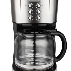 Cafetiera digitala HCM-D915BKS Heinner, 900 W, 1.5 L, timer, Negru/Inox - Img 2