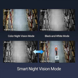 Camera de supraveghere Ezviz CTQ3N, Wi-Fi, 1080P, Smart Home, IR 30 m, Motion Alert, Night Vision, Alexa, White - Img 4