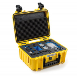 Carcasa B&W tip 3000 pentru DJI Mavic Air 2 / Air 2S, galbena
