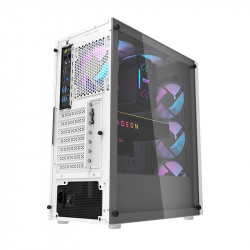Carcasa computer Darkflash DK351+ 4 ventilatoare (alba) - Img 3