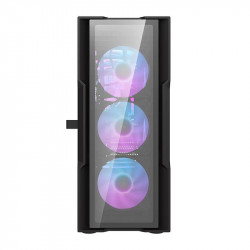 Carcasa computerului din sticla Darkflash DK431 + 4 ventilatoare (negru) - Img 3