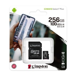 Card de memorie MicroSD Kingston Canvas Select Plus , 256GB, 100/85MB/s, cu adaptor - Img 6