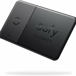 Card eufy Security SmartTrack, compatibil cu iOS, Rezistent la apa, Negru
