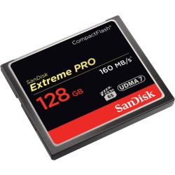 Card Memorie CompactFlash SanDisk Extreme Pro, 128Gb, UDMA 7 SDCFXPS-128G-X46