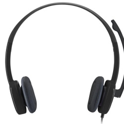 Casti cu microfon Logitech H151, negru - Img 3
