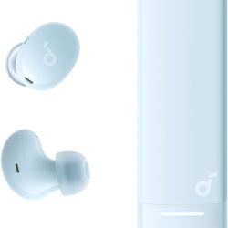 Casti Wireless Anker SoundCore A30i, Tehnologie de Anulare a Zgomotului Smart, Bluetooth 5.4, IP54, Albastru