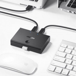 Comutator Ugreen HUB KVM 2x USB B 2.0 Hub USB pentru doua PC-uri (30345 US158) - Img 6