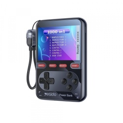 Consola de Jocuri Portabila cu Baterie Externa Yesido YP87, Neagra