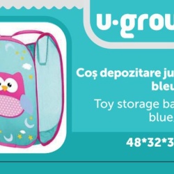 Cos depozitare BLUE MONKEY 48x32x30 CM - Img 2