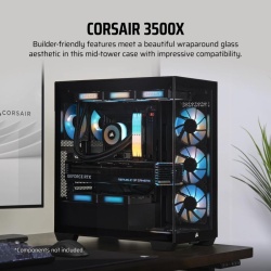 CR Case 3500X Mid-Tower Black - Img 9