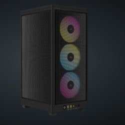 CR iCUE 2000D AIRFLOW RGB MINI-ITX BK