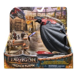 CUM SA ITI DRESEZI DRAGONUL INCERCAREA FLACARII SET DE JOACA BATALII ARZATOARE TUNUL APRINS DRAGONUL TOOTHLESS