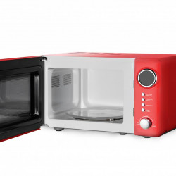 Cuptor cu microunde HEINNER HMW-20GRD, 20 l, 700 W, Digital, Grill, Rosu - Img 3