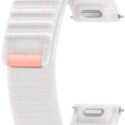 Curea Samsung Fabric Band One Click 20MM S/M Pink White - Img 3