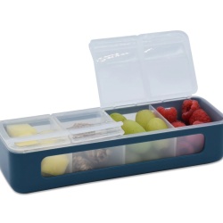 CUTIE SNACK 4 COMPARTIMENTE, MELII LUXE, BLUE - Img 2