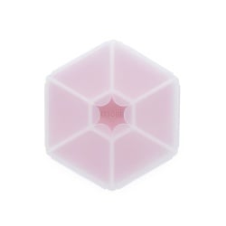 CUTIE SNACK HEXAGON SNACKLE 6 COMPARTMENTE, MELII, PINK - Img 2