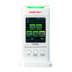 Detector inteligent de calitate a aerului Habotest HT608, PM 2.5, PM10, benzen