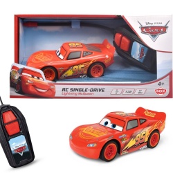 DICKIE TOYS CARS MASINUTA RC CU TELECOMANDA FULGER MCQUEEN SCARA 1 LA 32