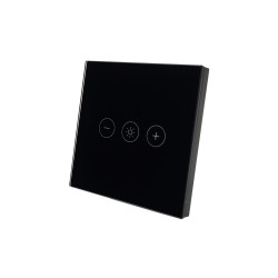Dimmer KingArt, compatibil Sonoff, comutator de perete tactil WiFi (negru) - Img 2
