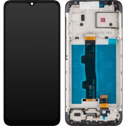 Display cu Touchscreen Motorola Moto E7i Power / E7 Power, cu Rama, Negru, Swap 5D68C18235
