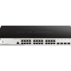 DLINK SW 24P-GB 4CMB 12P-POE SMART RM - Img 2