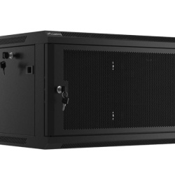 Dulap rack de perete 19", 6U negru