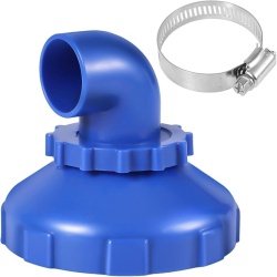 Duză de refulare orientabilă 360° pentru piscină, racord duză admisie/retur apă compatibil Intex, include colier de prindere