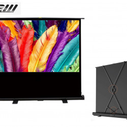 Ecran de proiectie Portabil Pull-Up Blackmount, 92", vizibil 203 x 114 cm, Format 16:9