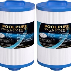 Filtru pentru Jacuzzi și Cadă cu Hidromasaj POOLPURE 6CH-940, Înlocuitor PWW50P3, Filet SAE 1.5", Certificare NSF, Suprafață 50 sq. ft.