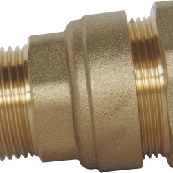 Fiting din Alamă SOMATHERM, Racord Filetat pentru Țevi PE 25 mm - Filet Exterior 3/4 Inch (20x27), Certificat ACS - Img 2