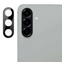 Folie de protectie Camera Spate Techsuit pentru Samsung Galaxy A56 A566, Sticla Securizata, Neagra