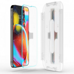 Folie Protectie Spigen tR EZ Fit, t.s.o. - iPhone 13/13 Pro - Img 2