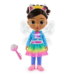 GABBYS DOLLHOUSE FAIRYLANDIA MAGIA PAPADIEI PAPUSA GABBY INTERACTIVA 33CM - Img 3