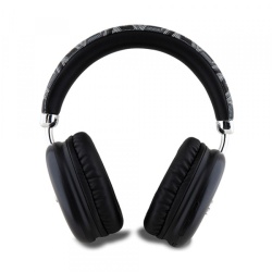 Handsfree Bluetooth Guess GCube Metallic Script Logo, A2DP, Negru