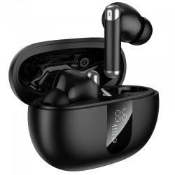 Handsfree Bluetooth HOCO EQ26, TWS, ANC, Negru