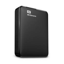 HDD extern WD Elements Portable, 2TB, 2.5", USB 3.0, Negru