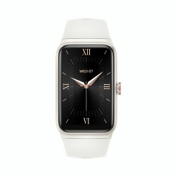 Honor Choice Band White + Silicone Strap Black