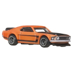 HOT WHEELS PREMIUM BOULEVARD MASINUTA METALICA FORD MUSTANG BOSS 302 69 SCARA 1:64 - Img 2